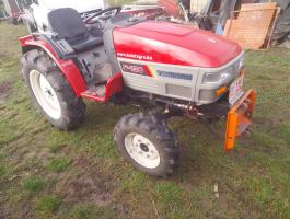 Yanmar 18LE, műszakis, 4x4 hajtású kistraktor tolólappal eladó