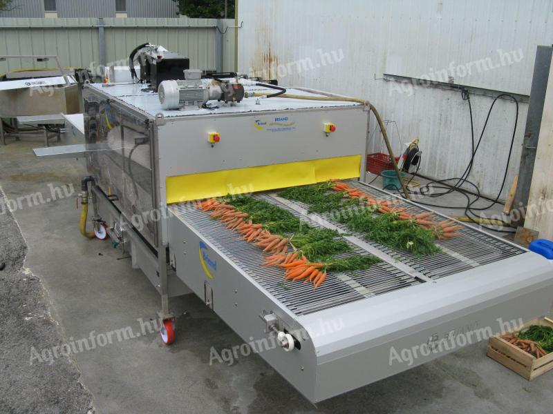 Briand zöldségmosó gépsorok – professzionális megoldás különböző zöldségekhez