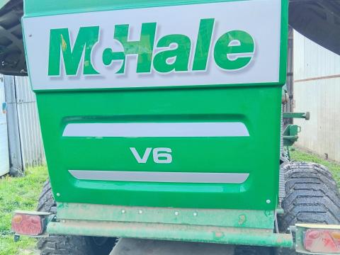 McHale V6750 változókamrás szeletelős körbálázó eladó