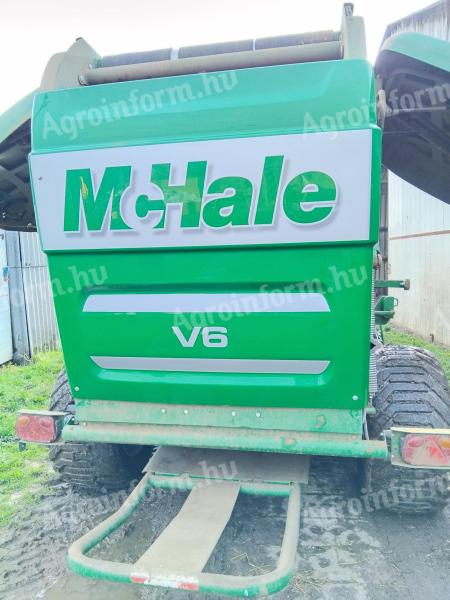 McHale V6750 változókamrás szeletelős körbálázó eladó