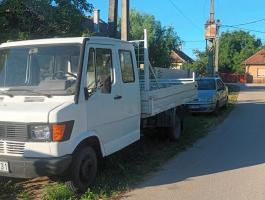 Platós teherautó eladó, érvényes műszakival