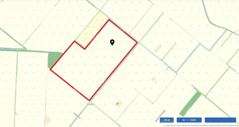 Túrkevén 26,89 hektár jó adottságú,  egybefüggő szántó 1/2 tulajdoni hányada eladó – haszonbérlővel 2026.12.31-ig