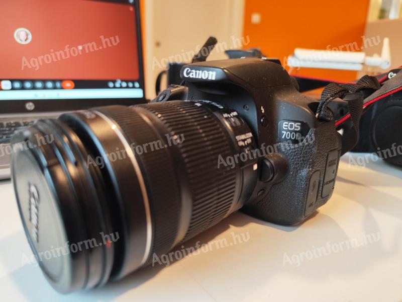 Canon EOS 700D + EFS 18–135mm IS STM