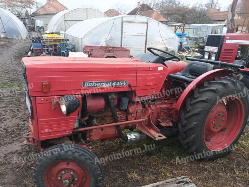 Eladó UTB 445V kertészeti kistraktor piros rendszámmal