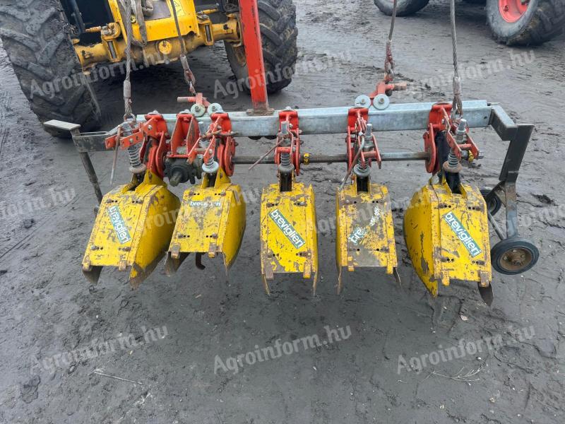BREVIGLIERI ROTÁCIÓS SORKÖZMŰVELŐ KULTIVÁTOR KESKENY SORTÁVÚ NÖVÉNYEKHEZ,  HAGYMA,  FOKHAGYMA,  STB