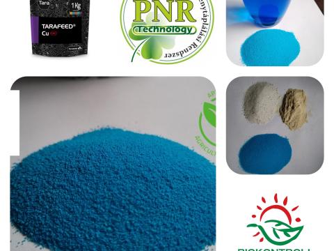 TARAFEED® Cu – EDTA-kelátos réz mikrogranulátum lemosó permetezéshez TARAFEED® Cu – EDTA-kelátos réz mikrogranulátum lemosó permetezéshez