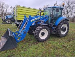 NEW HOLLAND T5.100 EC + Stoll homlokrakodó