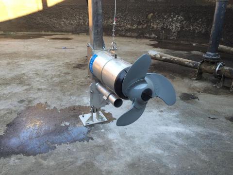 FLYGT trágyakeverő,  hígtrágya keverő