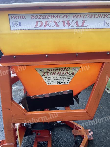 Dexwal dolomit szóró, mész szóró, homokszóró, műtrágyaszóró eladó
