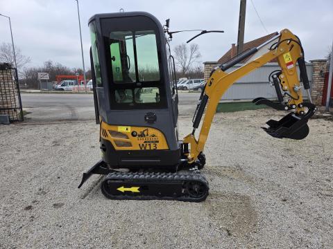 W13 forgó kotró Yanmar dízelmotorral, választható kiegészítőkkel W13 forgó kotró Yanmar dízelmotorral, választható kiegészítőkkel