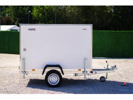 Új dobozos utánfutó (750kg) most 1.499.000 Ft helyett csak bruttó 1.290.000 Ft