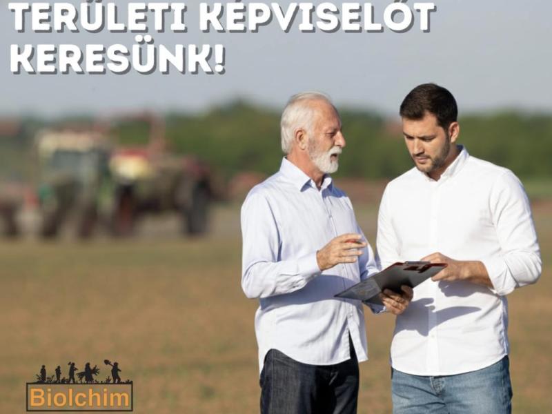 Területi képviselőt keresünk