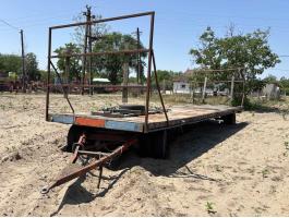 10 méteres bálaszállító pótkocsi