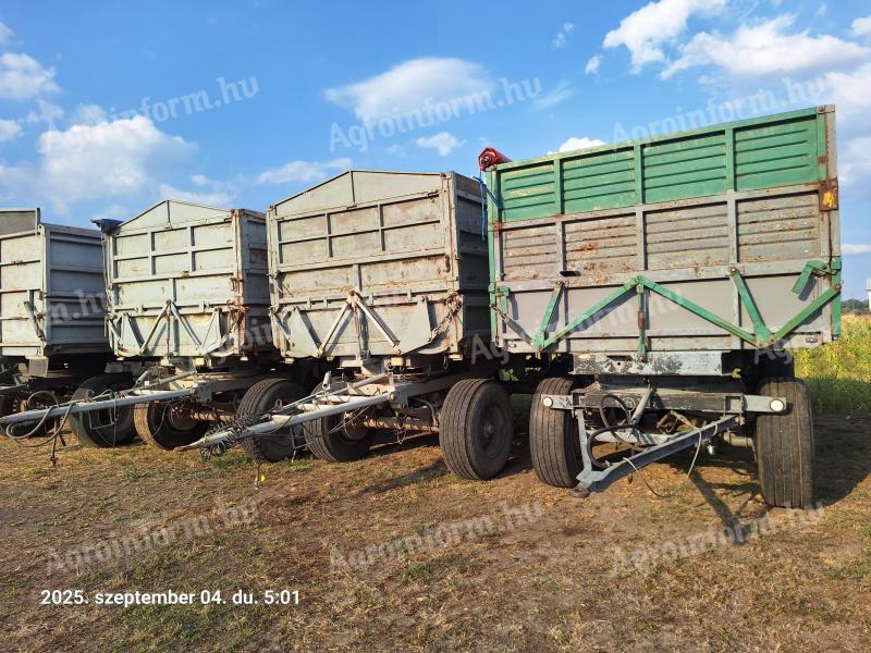 Bss / Mbp pótkocsik