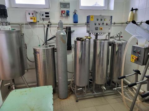 Eladó szikvíz (szódavíz) gépsor gyöngyöleggel együtt Eladó szikvíz (szódavíz) gépsor gyöngyöleggel együtt