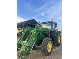 John Deere 6135R 643R homlokrakodóval eladó