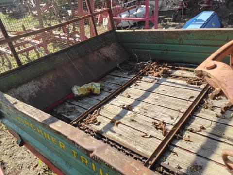 Kirchner 3, 8tonnás trágyaszóró Kirchner 3, 8tonnás trágyaszóró