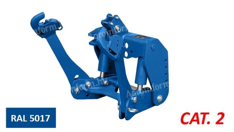 Univerzális front hidraulika 2. kategóriás traktorhoz 1500 kg - kék (RAL 5017)