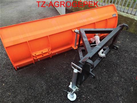 ATMP hótolólapok homlokrakodóra (EURO) 2,0 m és 2,2 m szélességben akcióban