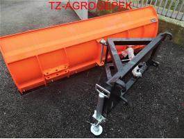 ATMP hótolólapok homlokrakodóra (EURO) 2,0 m és 2,2 m szélességben akcióban