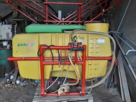 Szántóföldi permetező eladó – Garden Jet 1000 literes, függesztett, 15 méteres kerettel