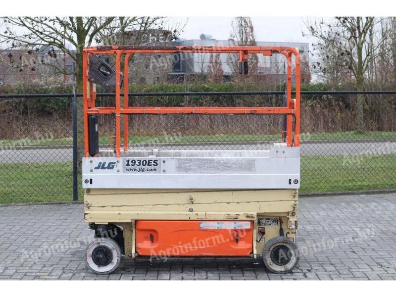 JLG 1930 ES | 7,7 méter | 230 kg | 2012 | 307 üzemóra | Lízing 20%-tól
