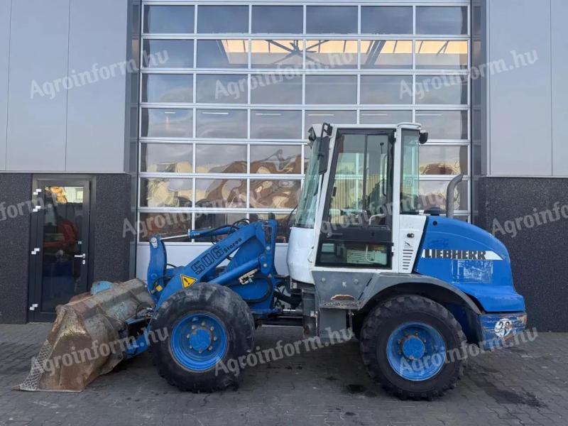 Liebherr L506 rakodógép eladó, 2006, 5 440 üzemóra, kedvező lízing 20%-tól