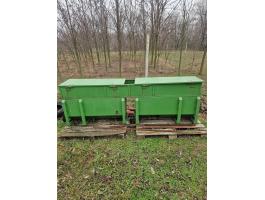 Kongskilde műtrágya tartály kultivátorra