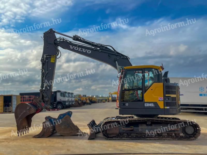 Volvo ECR145EL / 2021 / 3711 üzemóra / Lízing 20%-tól