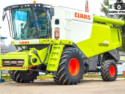 Claas Lexion 660 - 2013 rok - nowszy model - 2468 h - Vario 750