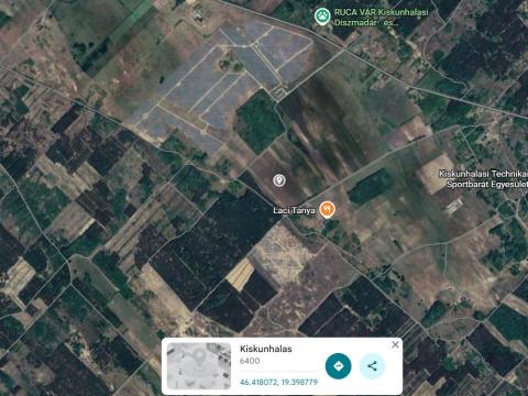 Kiskunhalason 11,41 ha egybefüggő szántó eladó