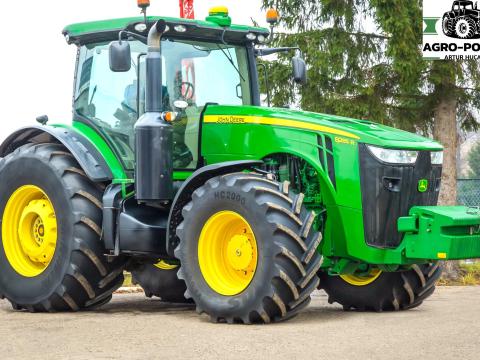 John Deere 8285 R - POWERSHIFT - 2012 ROK - GPS - AUTOTRAC