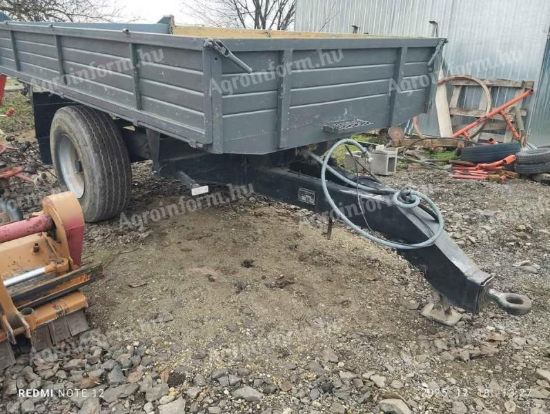 Erdőgép EB 7 billenős pótkocsi műszaki vizsgával eladó