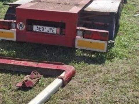 Pótkocsialváz 3 tengelyes