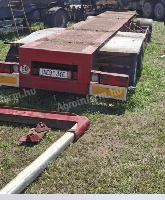 Pótkocsialváz 3 tengelyes