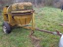 Betonkeverő 250liter 3 fázisú -pótkocsi