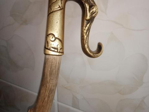 Öntött réz juhászkampó bottal eladó