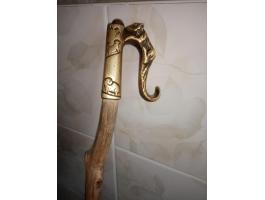 Öntött réz juhászkampó bottal eladó