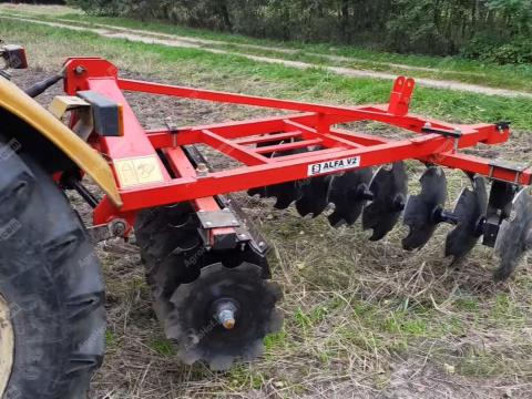 Hátra szerelhető tárcsa 270 cm-es (2 soros, 24 db tárcsa) / Selmar V-270