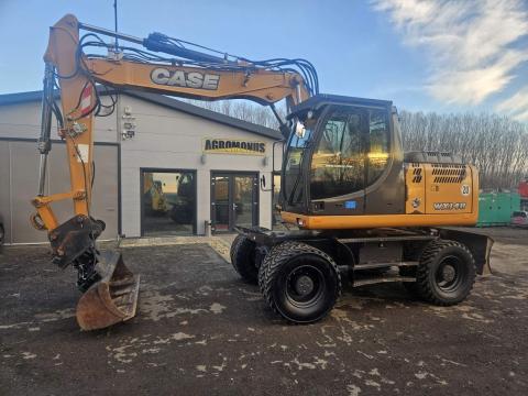 Case WX148 gumikerekes forgókotró