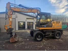 Case WX148 gumikerekes forgókotró