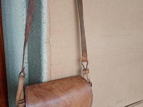 Vadász bőr sörétes lőszertartó táska eladó