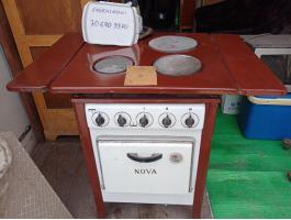 NOVA elektromos régi tűzhely eladó