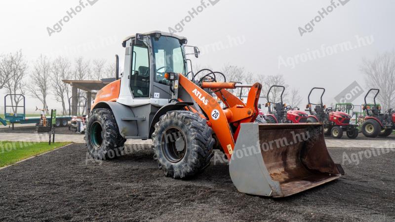 Törzscsuklós homlokrakodó, önjáró rakodó, rakodógép (használt állapot) / Atlas AR 95