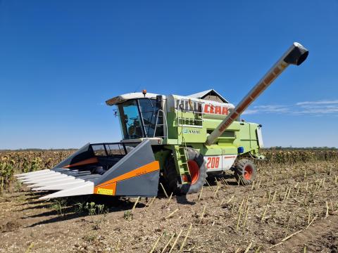 Claas Mega 208 kombájn C510
