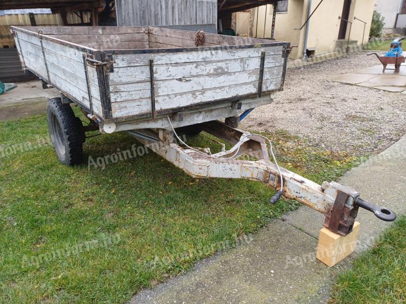 Egytengelyes pótkocsi eladó