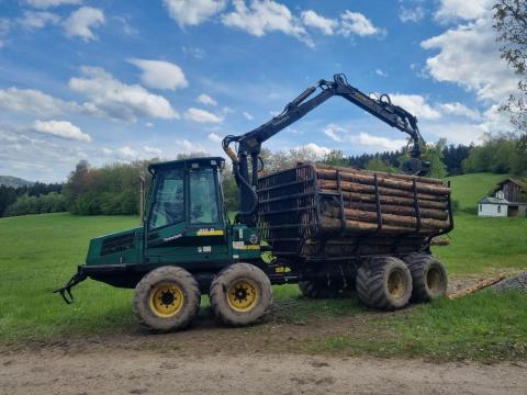 Timberjack 810B Forwarder - 0%Áfa-Leszállítva