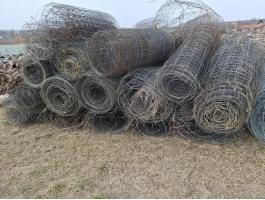 Bontott,  használt vadháló,  kerítés,  drót