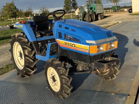 Iseki TU 205 japán kistraktor traktor