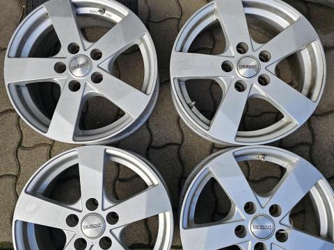 5x114,3 6,5x16 ET35 Dezent újszerű alufelni Nissan, Kia, Mazda, Toyota